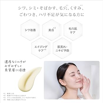 Amazon | ドクターケイ(Dr.K)薬用Cリンクルホワイトミルク(医薬部外品
