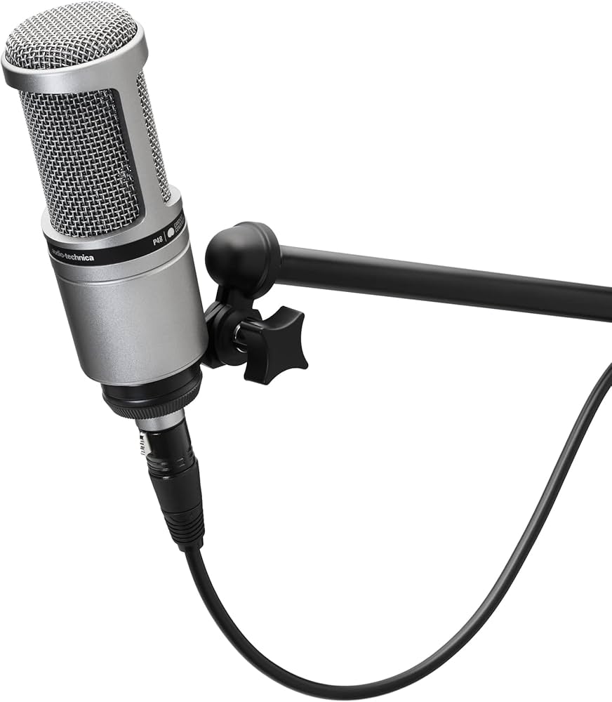 Amazon.co.jp: オーディオテクニカ コンデンサーマイクロホン AT2020GM