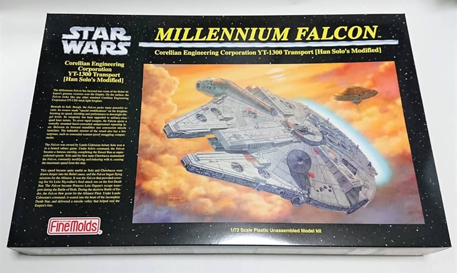 Amazon | ファインモールド 1/72 ミレニアム・ファルコン FineMolds