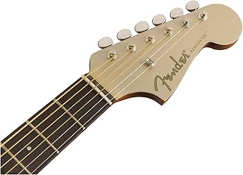 Amazon | Fender エレアコ Newporter Player, Champagne ソフトケース