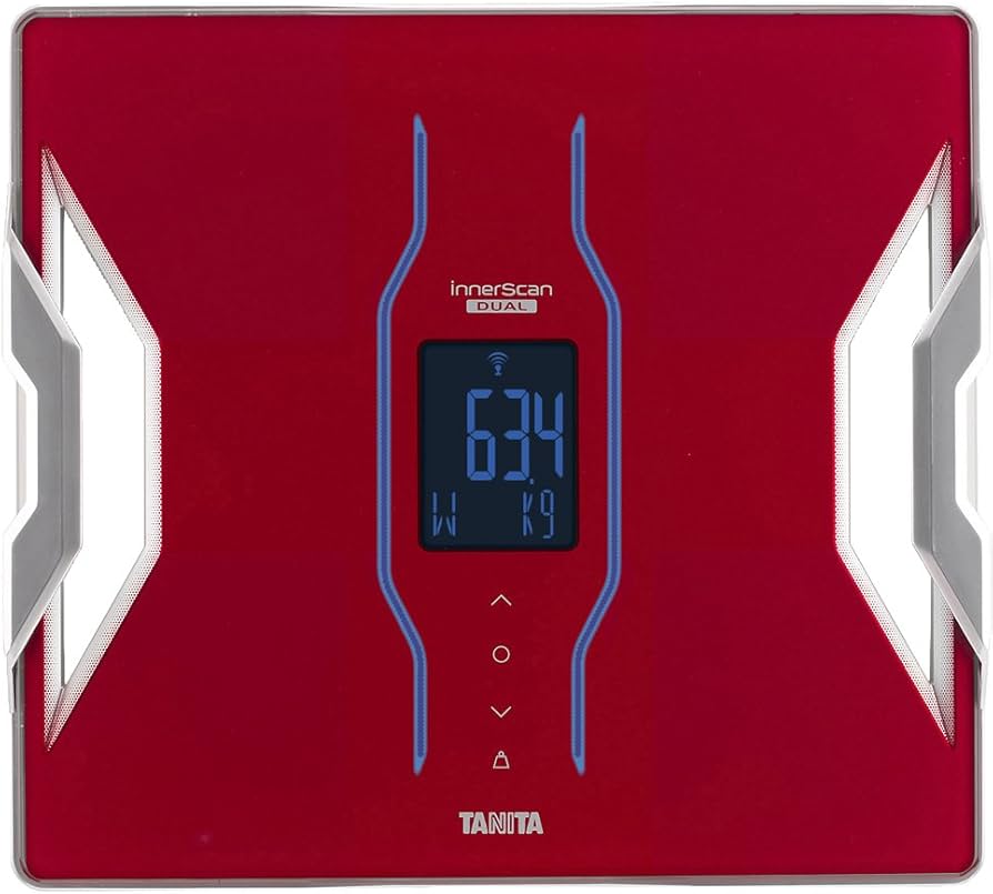Amazon | タニタ 体組成計 スマホ 日本製 レッド RD-906 RD 医療分野の
