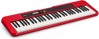 Amazon | カシオ（CASIO）電子キーボード Casiotone CT-S200RD(レッド