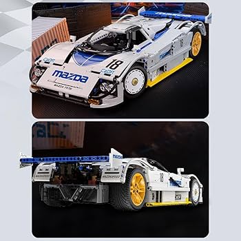 Amazon.com: CaDA C63007W Mazda 787B Racing Car Building Blocks