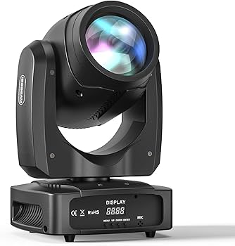 Amazon | SEBRUANC 150W ムービングヘッド LED スポットビーム DMX512