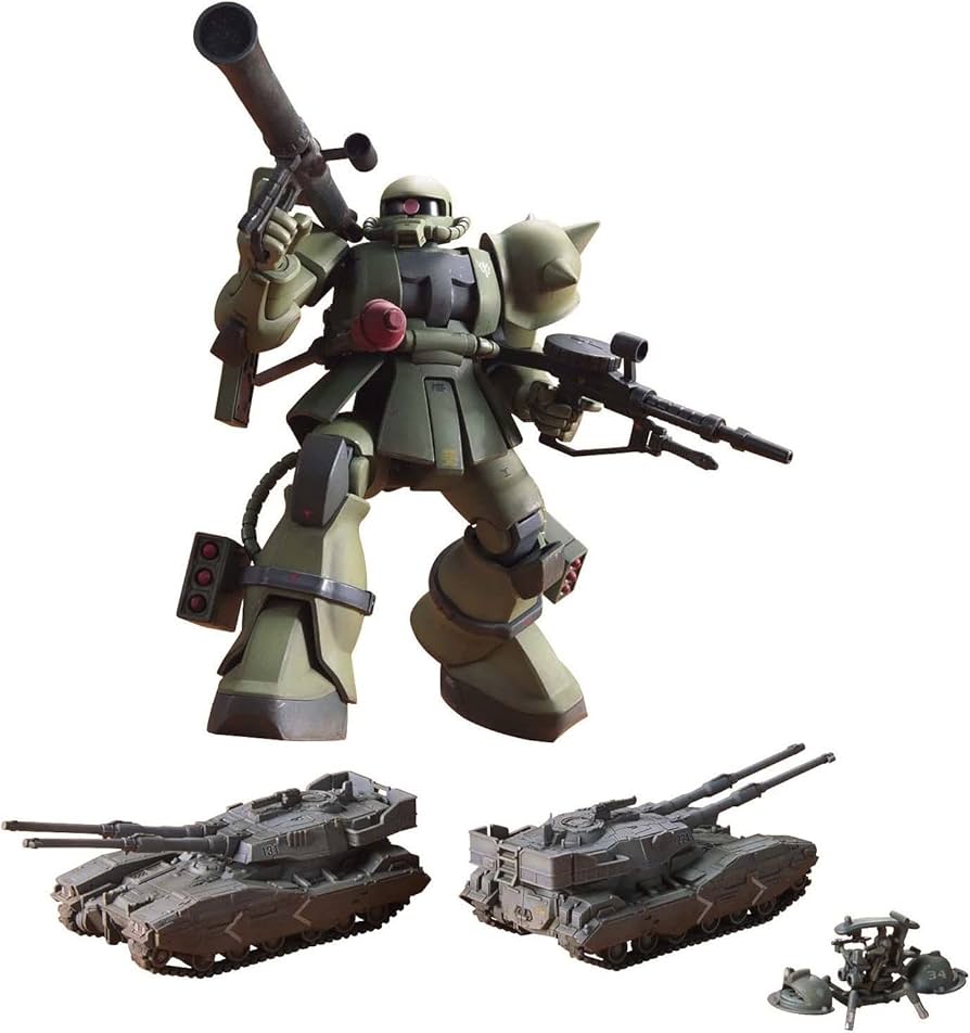 Amazon | HGUC 1/144 ザク地上戦セット (機動戦士ガンダム MS IGLOO