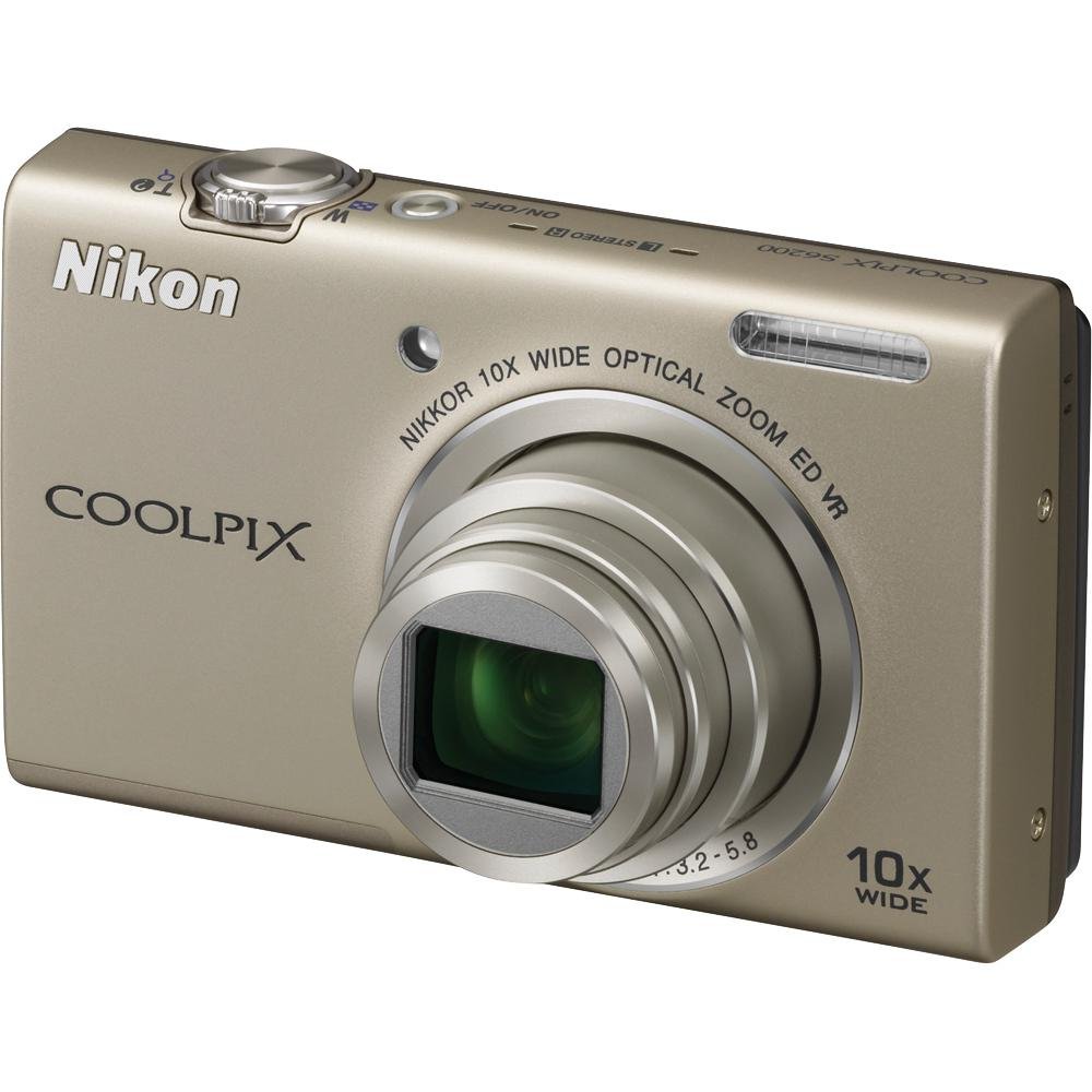 Amazon.com : Nikon COOLPIX S6200 16 MP Digital Camera with 10x