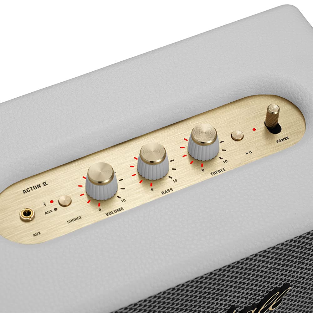Amazon.co.jp: Marshall ACTON II Wireless Speaker, White : Electronics