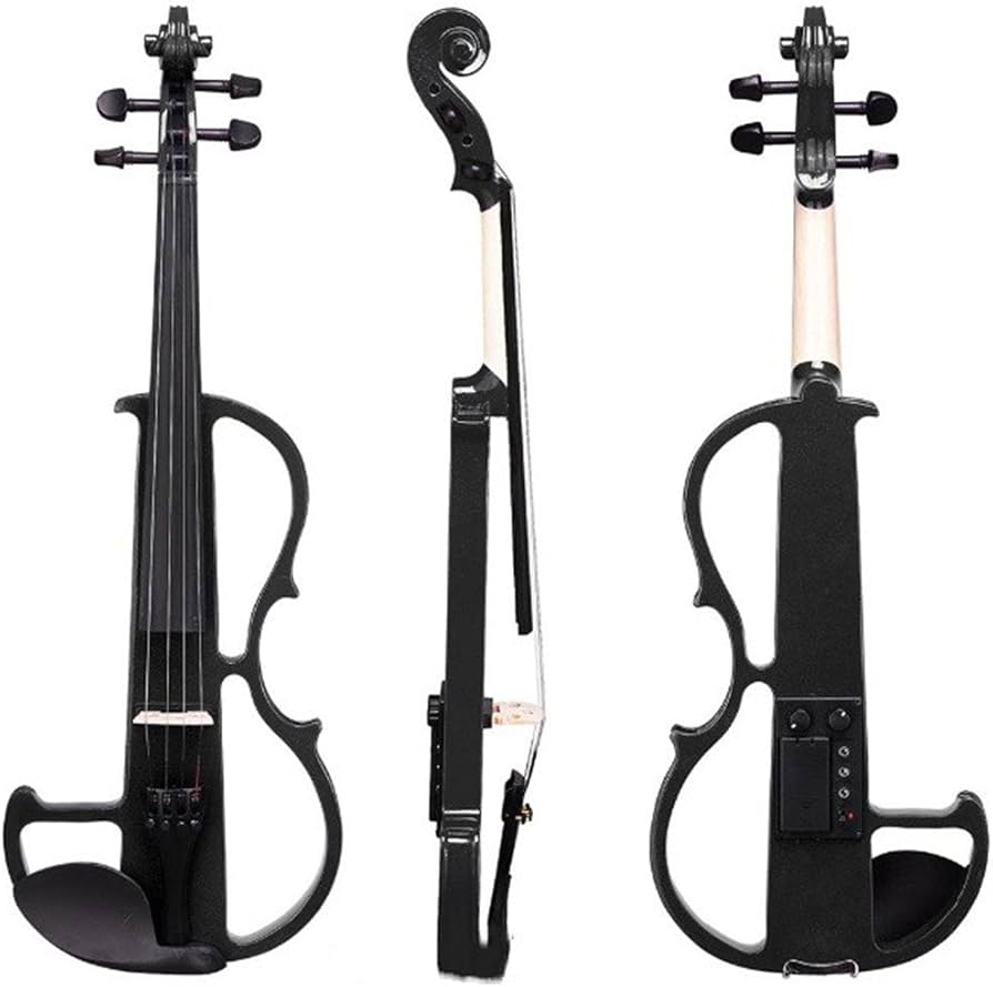 Amazon | 電気サイレントバイオリン 4/4サイズバイオリン サクラ楽器