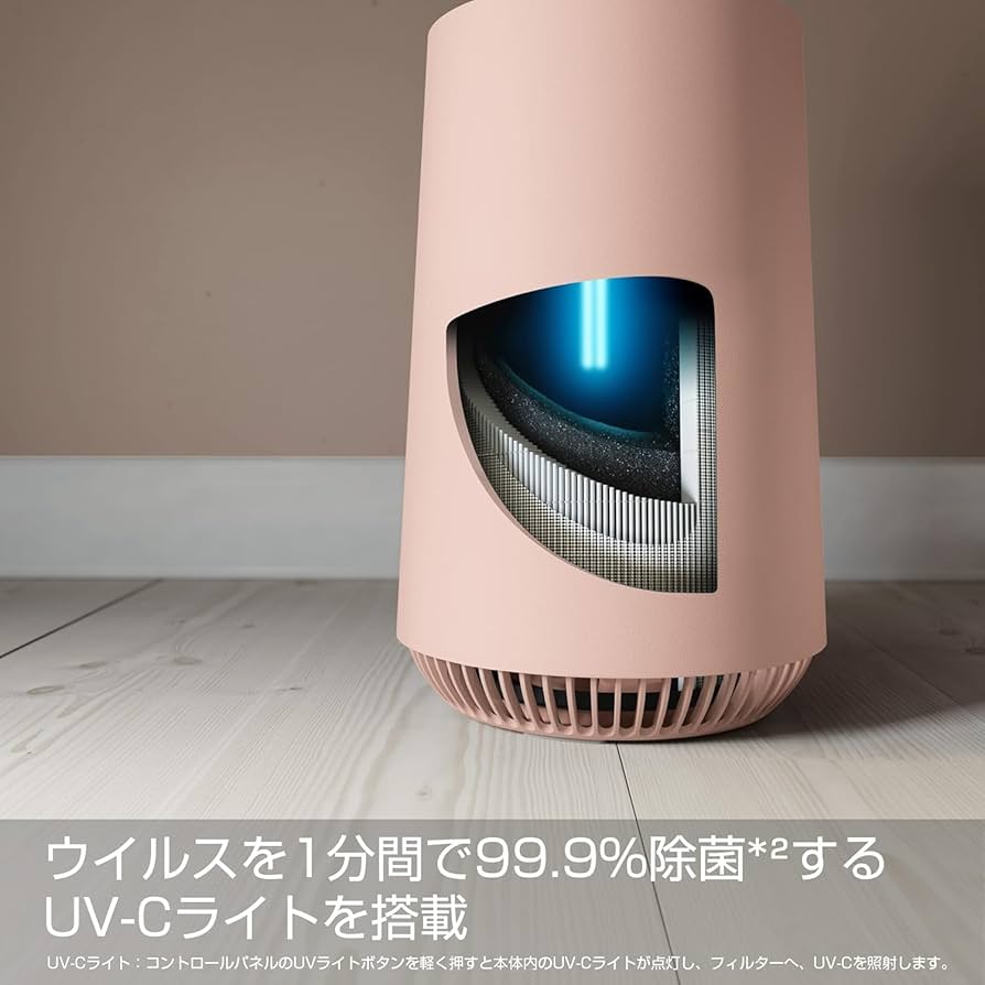 Amazon | 【静音×空気清浄】 エレクトロラックス Flow A3 UV 空気清浄