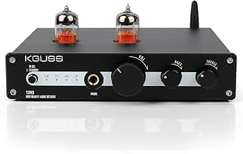 Amazon.co.jp: KGUSS T5 PRO 真空管プリアンプ 6N3 USB DAC ヘッドホン
