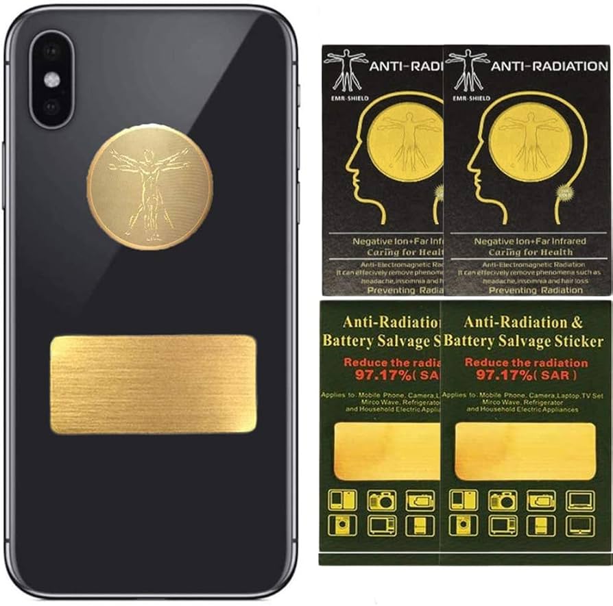 Amazon | AMZZ 電磁波防止シール 4枚セット 電磁波遮断ステッカー