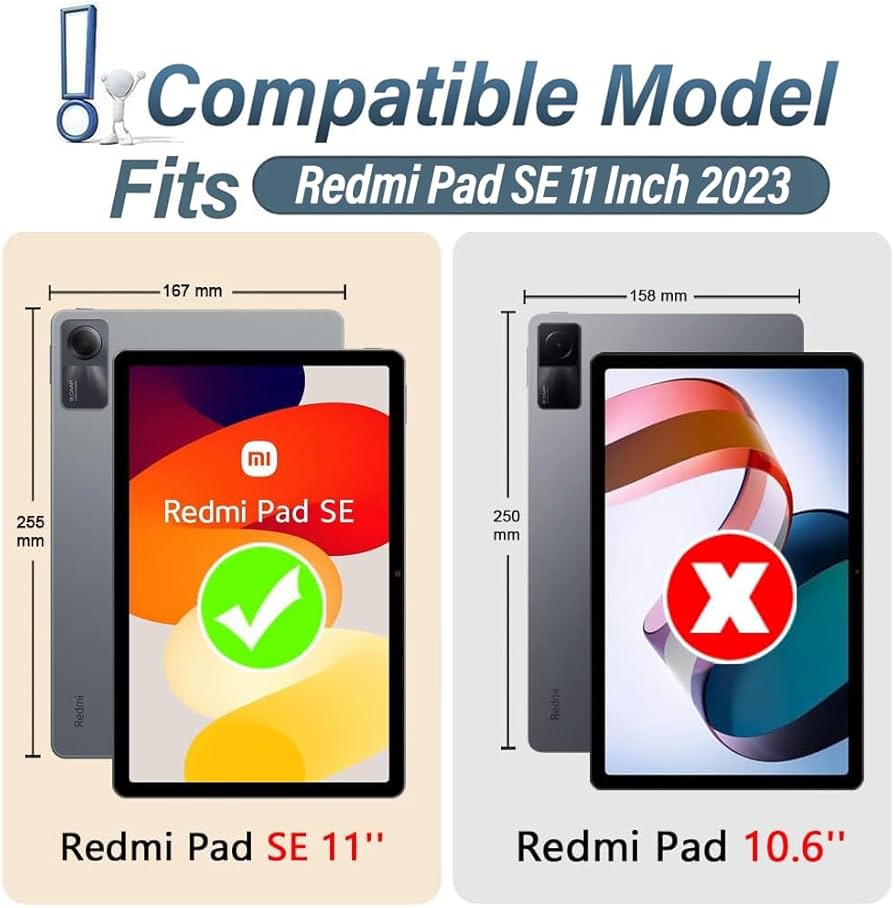 Amazon.com: DKAHOEE Backlit Touchpad Keyboard Case for Xiaomi