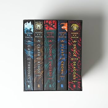 Amazon.com: George R. R. Martin's A Game of Thrones 5-Book Boxed