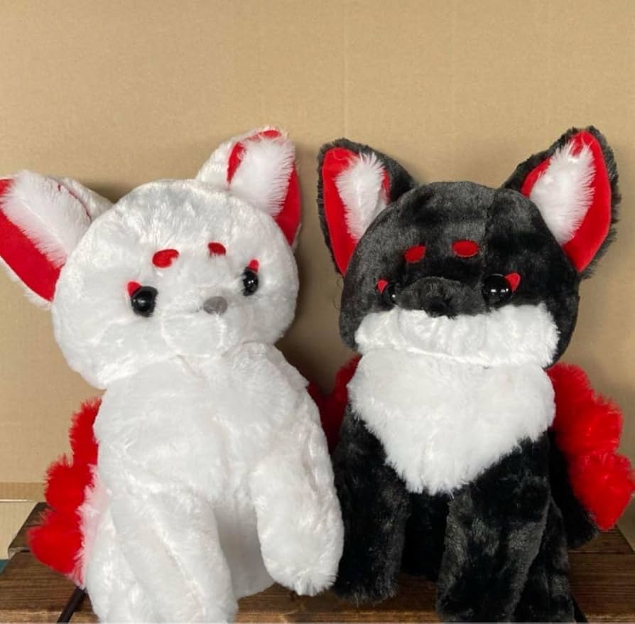 Amazon.co.jp: ちょコンとキツネ 九尾 ウルトラBIGぬいぐるみ おこげ