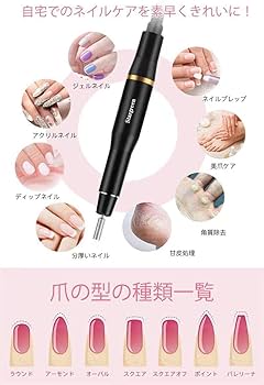 Amazon.co.jp: Bestaa ネイルマシン ネイルケア プロ用電動ネイル