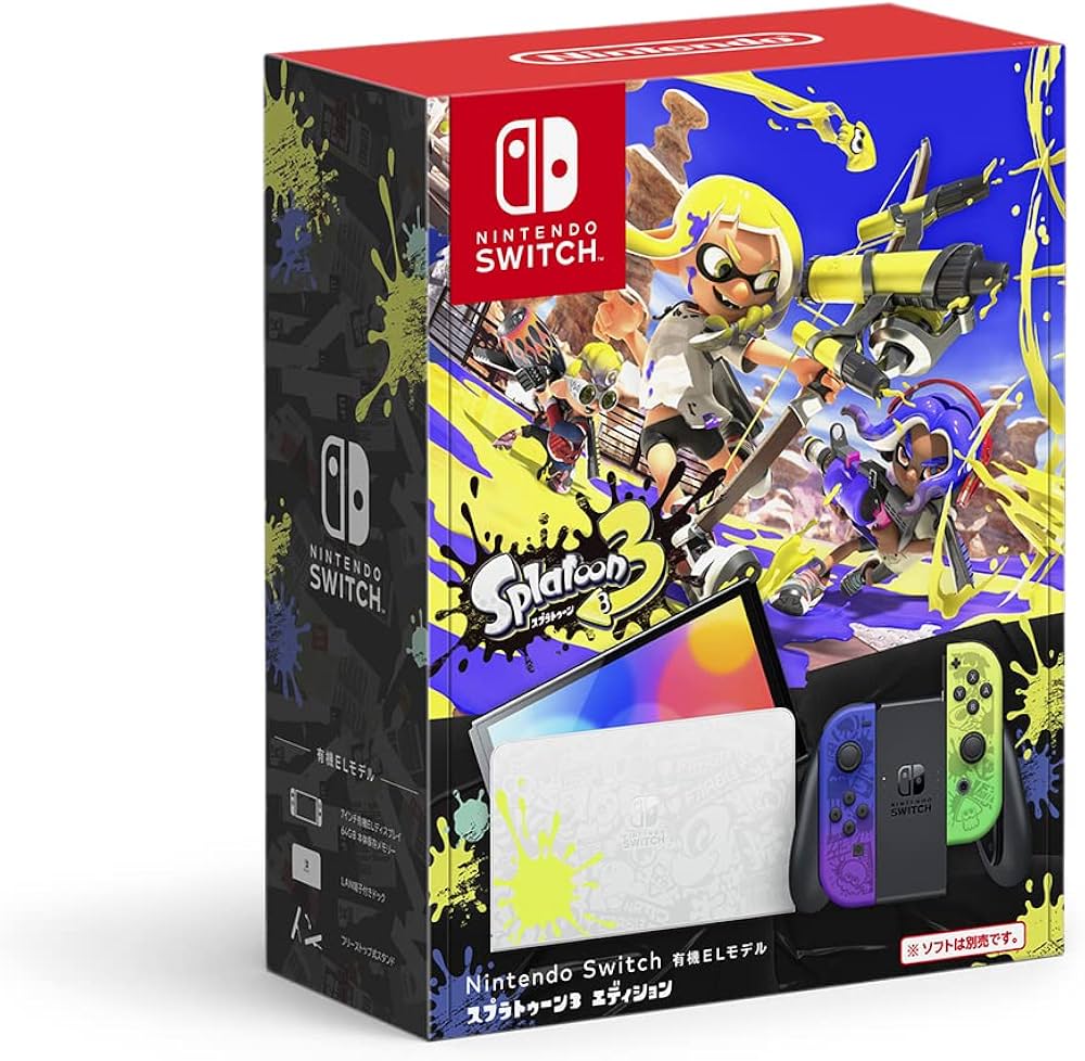 Amazon.co.jp: Nintendo Switch(有機ELモデル) スプラトゥーン3