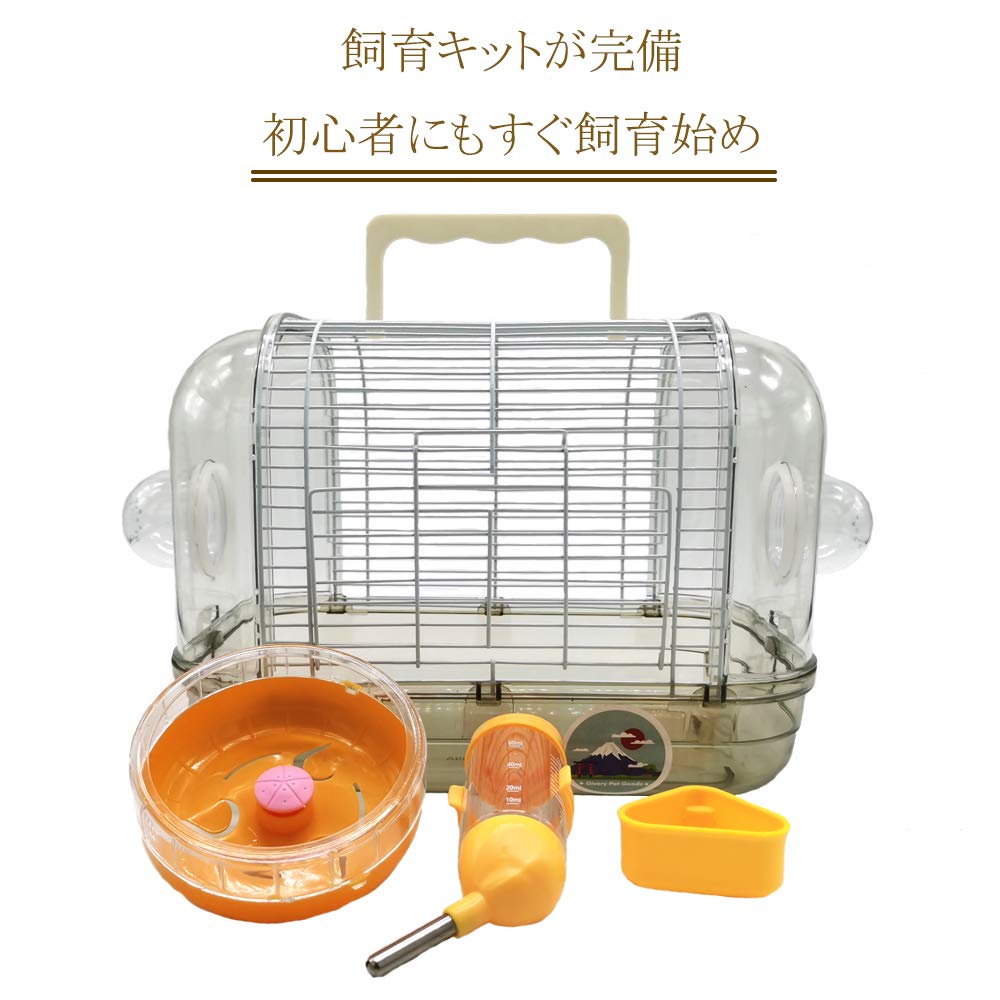 Amazon | Gifty ハムスター ケージ 4点セット ゴールデン 飼育 ゲージ