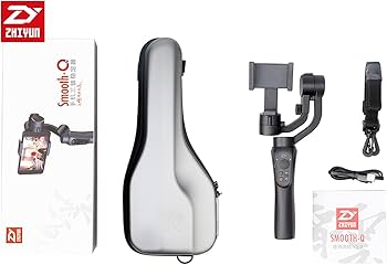 Amazon.co.jp: ZHIYUN Smooth Q モバイルスタビライザー 3軸 手持ち