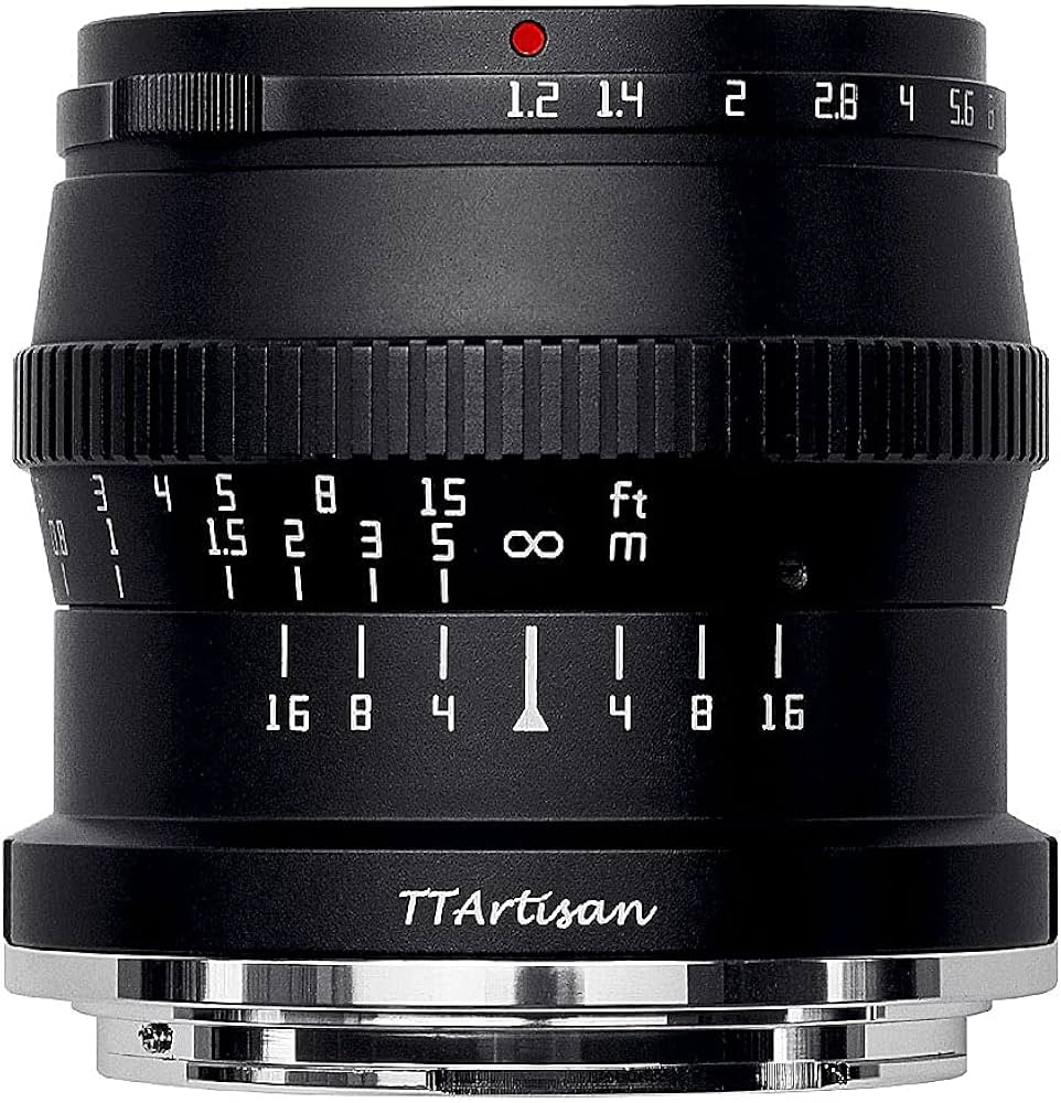 Amazon.co.jp: TTArtisan 50mm F1.2 Zマウント 単焦点レンズ APS-C
