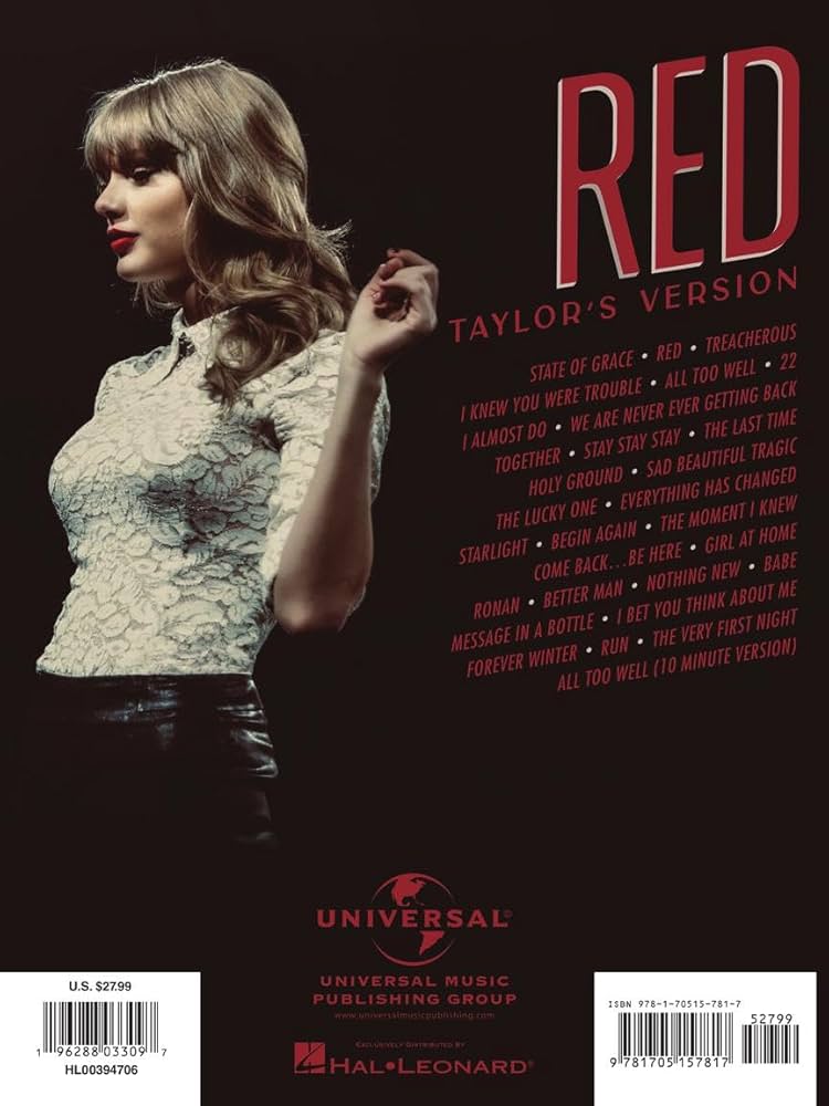 Amazon | Taylor Swift: Red: Taylor's Version | Swift, Taylor