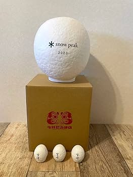 Amazon | スノーピーク 2023 雪峰 だるま ダルマ 大1個 小3個セット