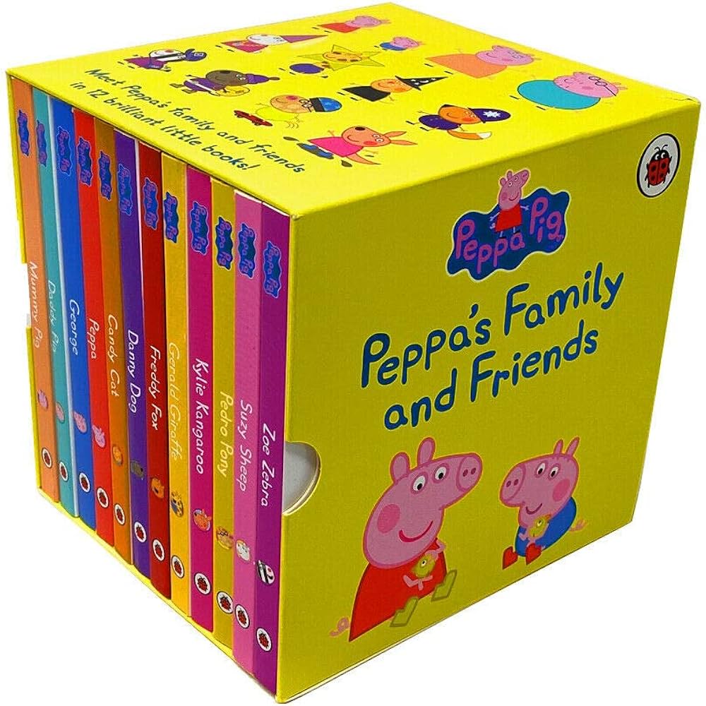 Amazon.co.jp: ペッパピッグとおともだち 英語12冊セット : Penguin