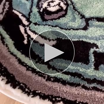 Amazon.com: LAKEA Enthusiast Green Sports Car Shaped Flocking Rug