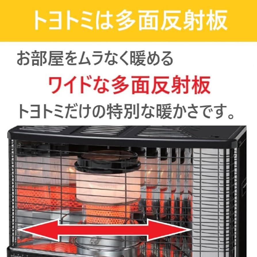 Amazon | トヨトミ 石油ストーブ ダブルクリーン (木造10畳まで