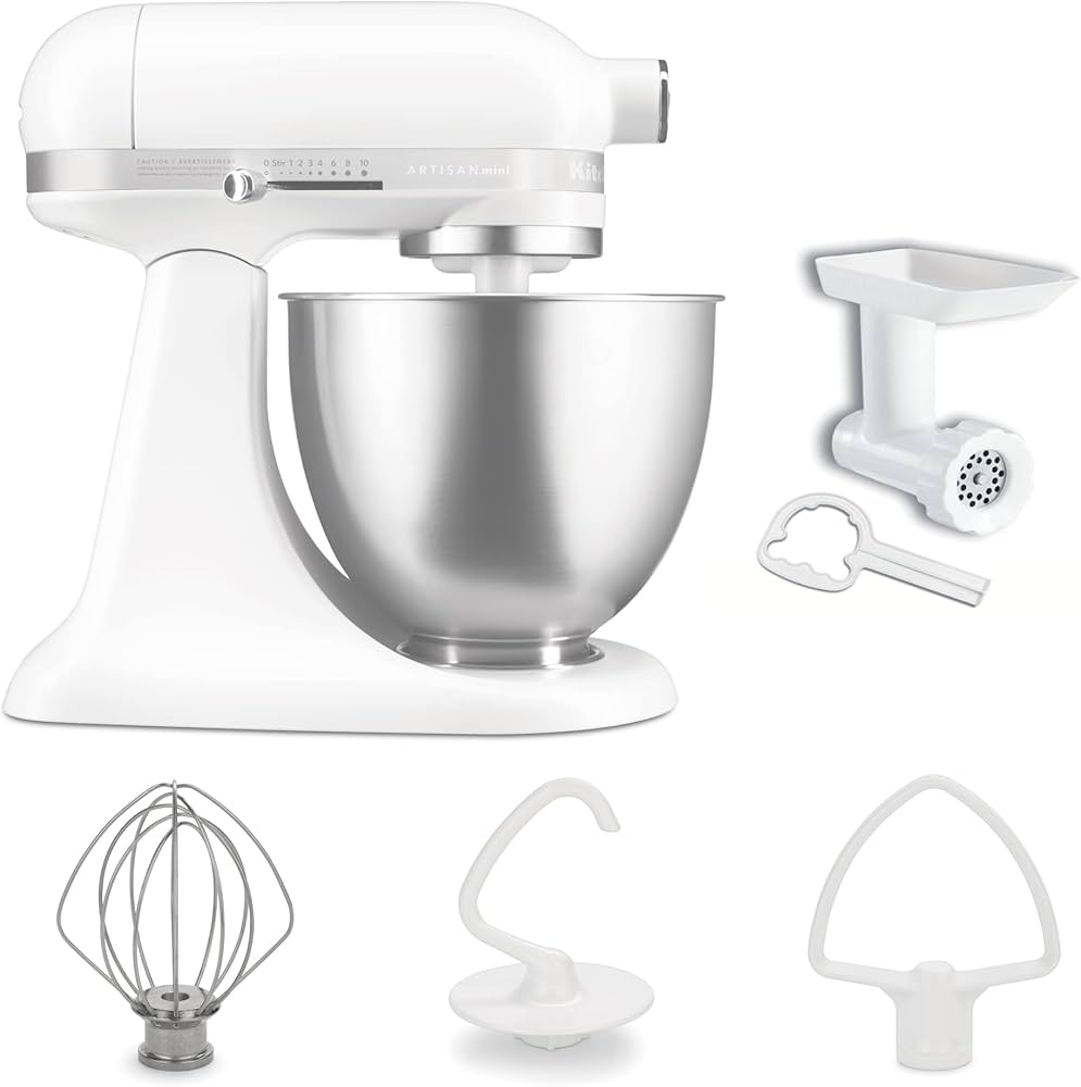 Amazon | キッチンエイド KitchenAid 3.5QTスタンドミキサー+フード