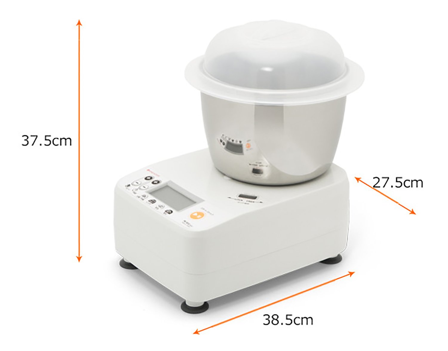 Amazon | 日本ニーダー(KNEADER) パンニーダー PK1012PLUS ホワイト