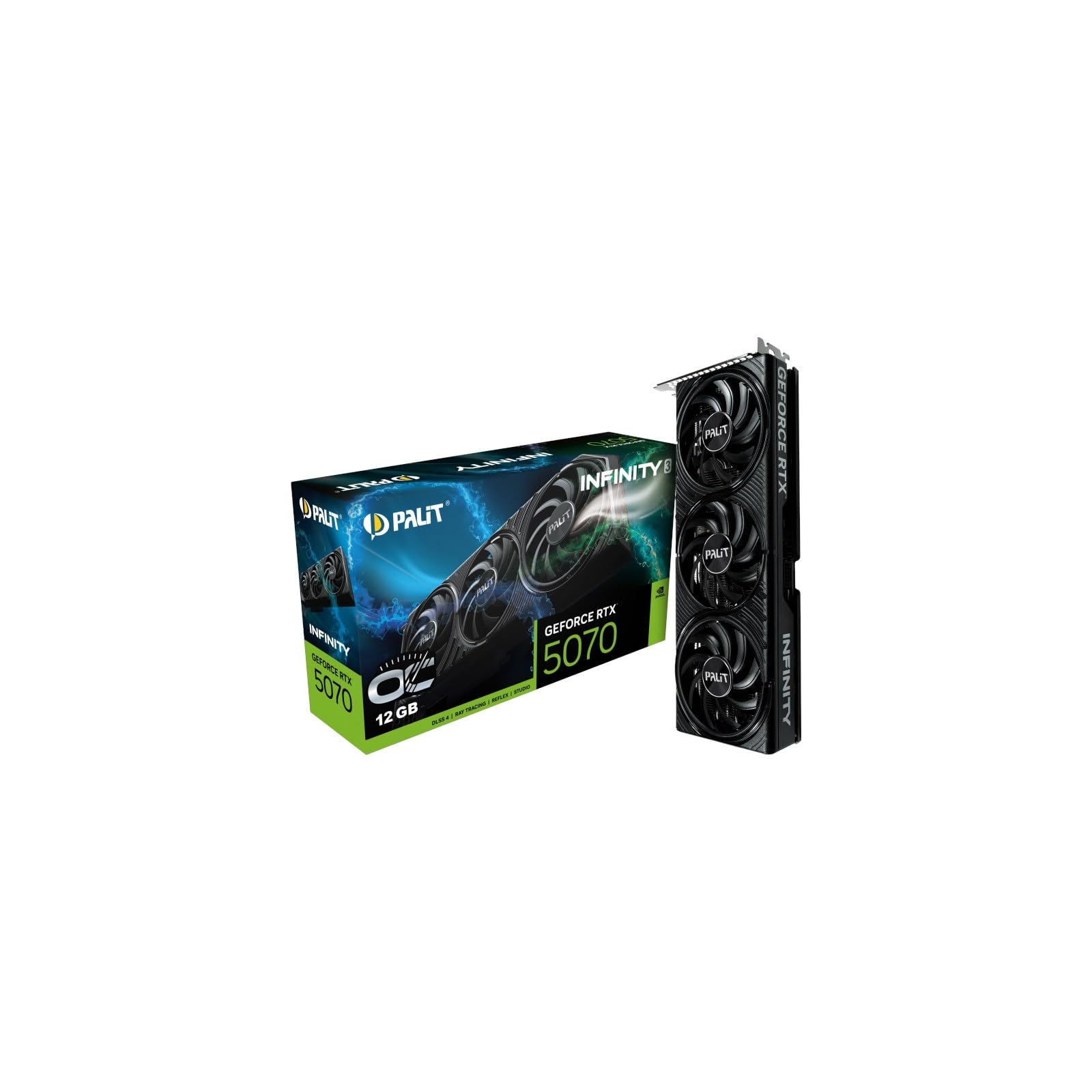 Amazon | Palit GeForce RTX 5070 Infinity 3 OC (12GB GDDR7/PCI