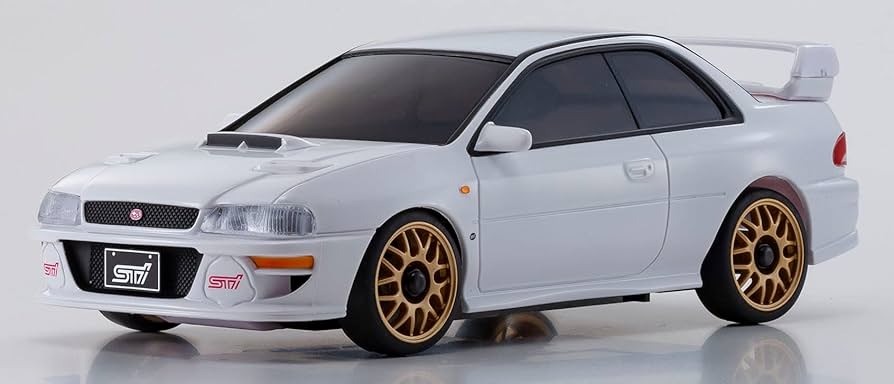 Amazon.com: Kyosho Mini-Z AWD Subaru Impreza STi 22B White
