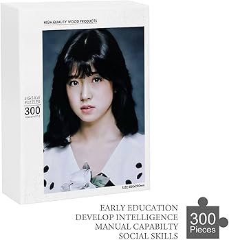 Amazon.co.jp: 中森明菜 ジグソーパズル 木製 パズル 壁飾り 初心者