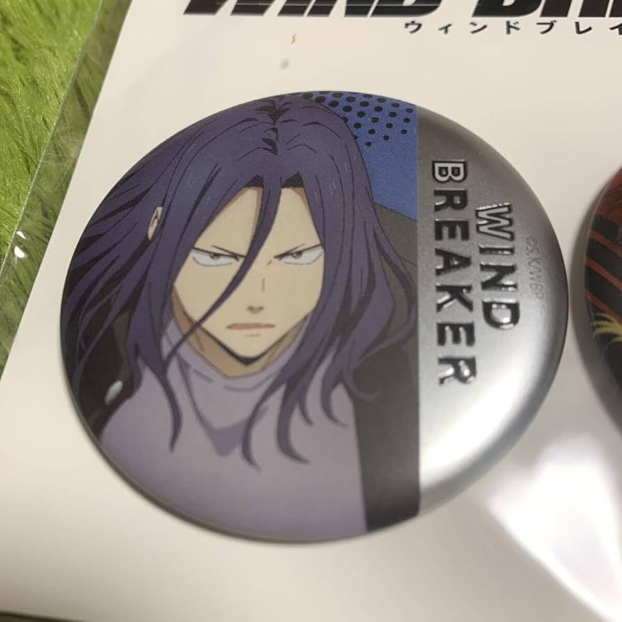 Amazon | WIND BREAKER メタリック缶バッジ 杉下京太郎 セブンネット