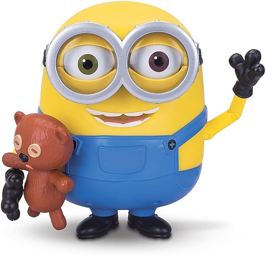 Amazon.co.jp: ミニオンズ ミニオン ボブ with テディベア 怪盗グルー