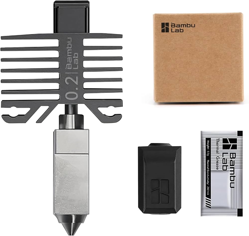 Amazon.co.jp: Bambu Lab オリジナル 0.2mm ステンレススチール ノズル
