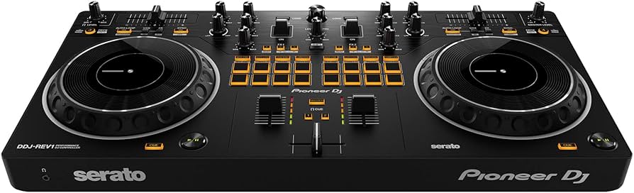 Controlador de DJ Pioneer DDJ-REV1, de 2 canais, para Serato DJ