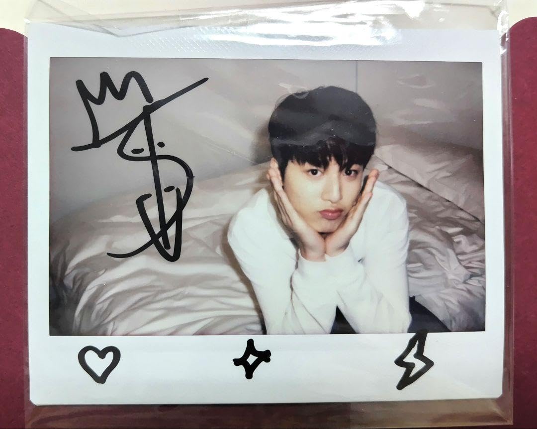 ATEEZ ホンジュン Hongjoong 直筆サイン入り ポラロイド ATEEZ