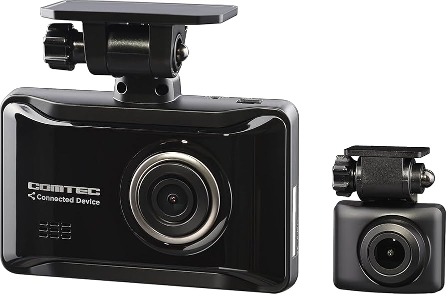 Amazon.co.jp: コムテック 車用 前後2カメラ ドライブレコーダー