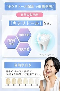 Amazon | 【美しい歯の新習慣】 thany. ホワイトニングシート 28枚 14