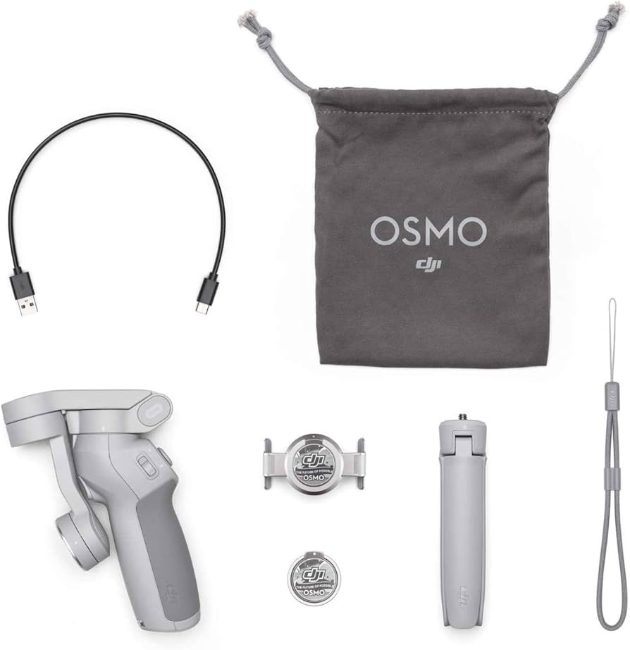 Amazon.com: DJI OM 4 - Handheld 3-Axis Smartphone Gimbal