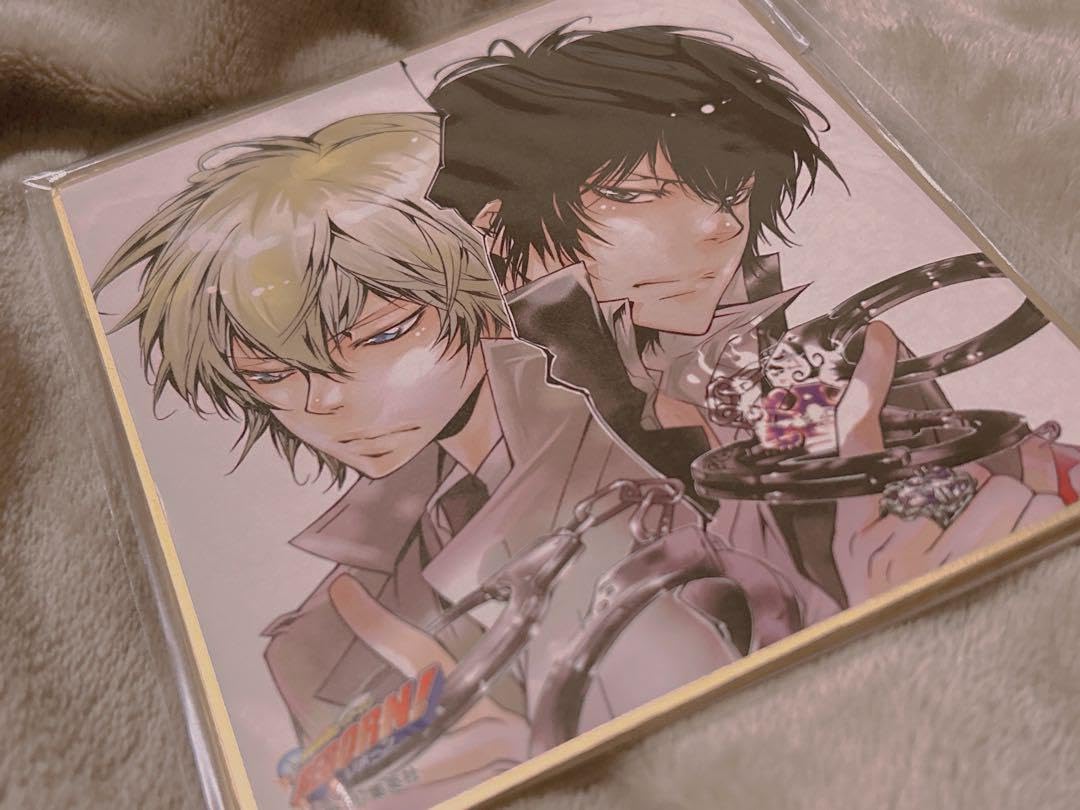 Amazon.co.jp: REBORN リボーン 天野明展 色紙 雲雀恭弥 アラウディ