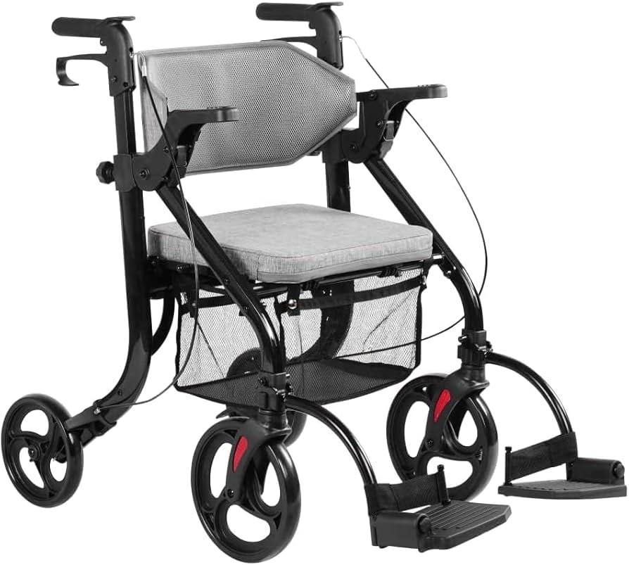 Amazon | Care-Parents 歩行器 四輪歩行車 シルバーカー アルミ製