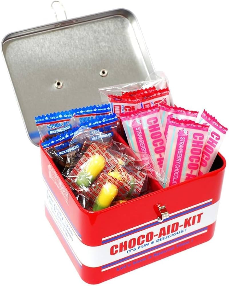 Amazon.co.jp: チョコエイド エイドボックスティン 缶入り 3個セット
