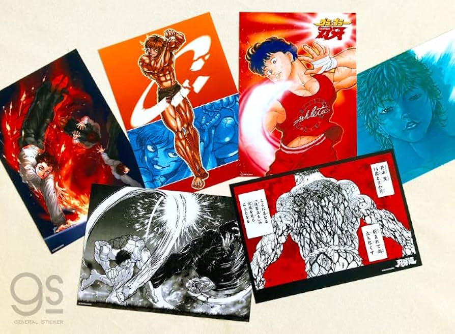 Amazon.co.jp: 【全6種セット】 グラップラー刃牙 フォトアート