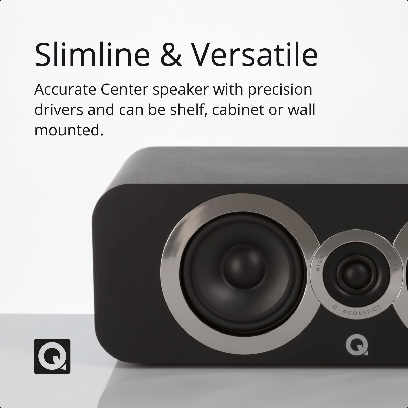 Amazon.co.jp: Q Acoustics 3090Ci センタースピーカー カーボン