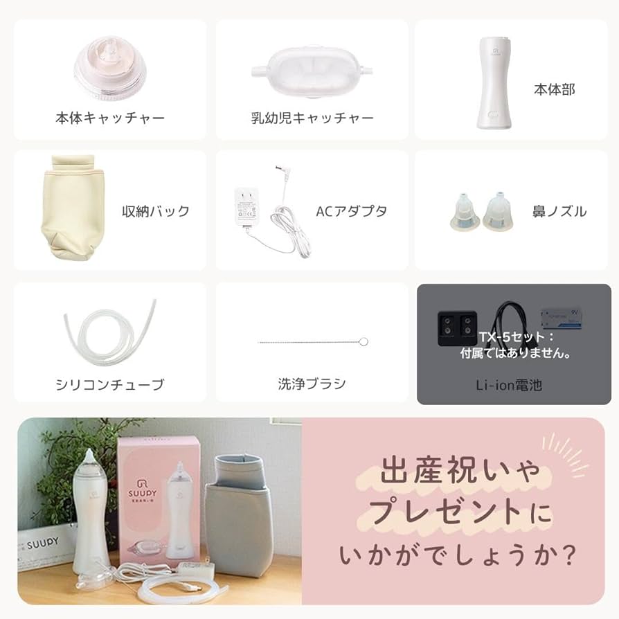 Amazon.co.jp: SUUPY TX-5 ACアダプタセット【公式】※Li-ion電池は同梱