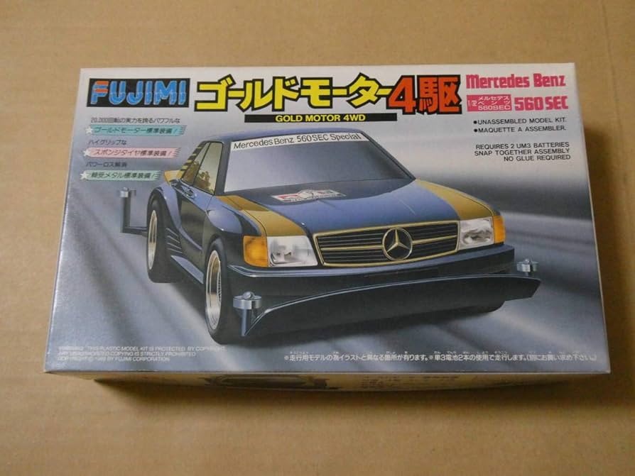 Amazon.co.jp: フジミ 1/32 パチ四駆 メルセデス ベンツ 560SEC