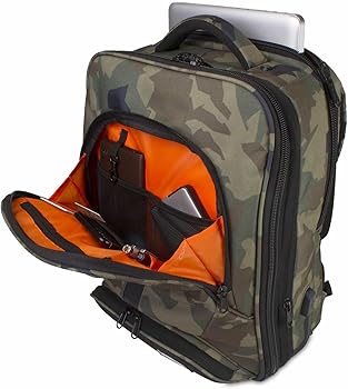 Amazon.co.jp: UDG Ultimate Backpack Slim Black Camo/Orange Inside
