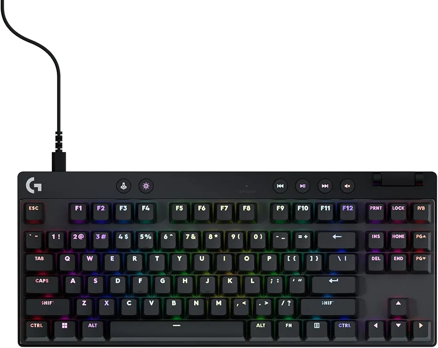 Amazon.com: Logitech G PRO X TKL Rapid Tenkeyless Wired Gaming